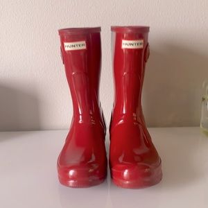 Hunter rain boots